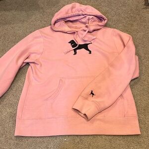 Pink Black Dog sweatshirt